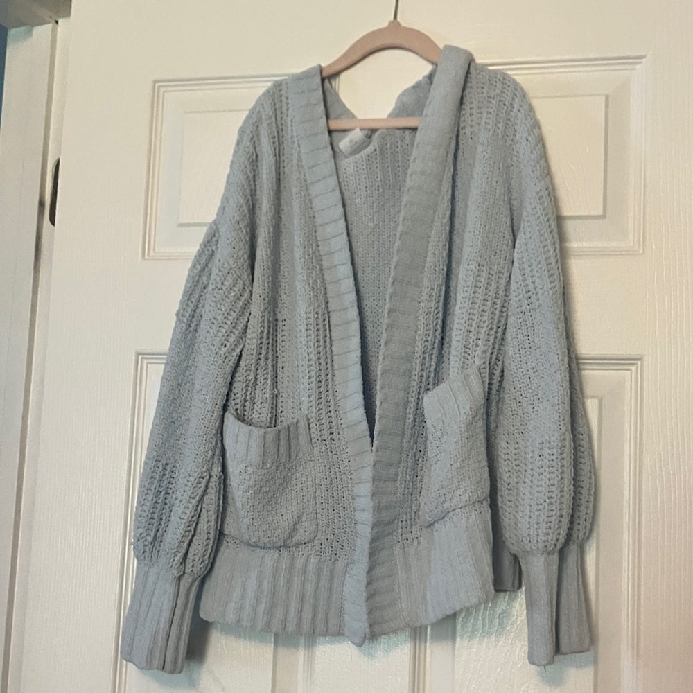 Abercrombie Kids baby blue Cardigan Sweater